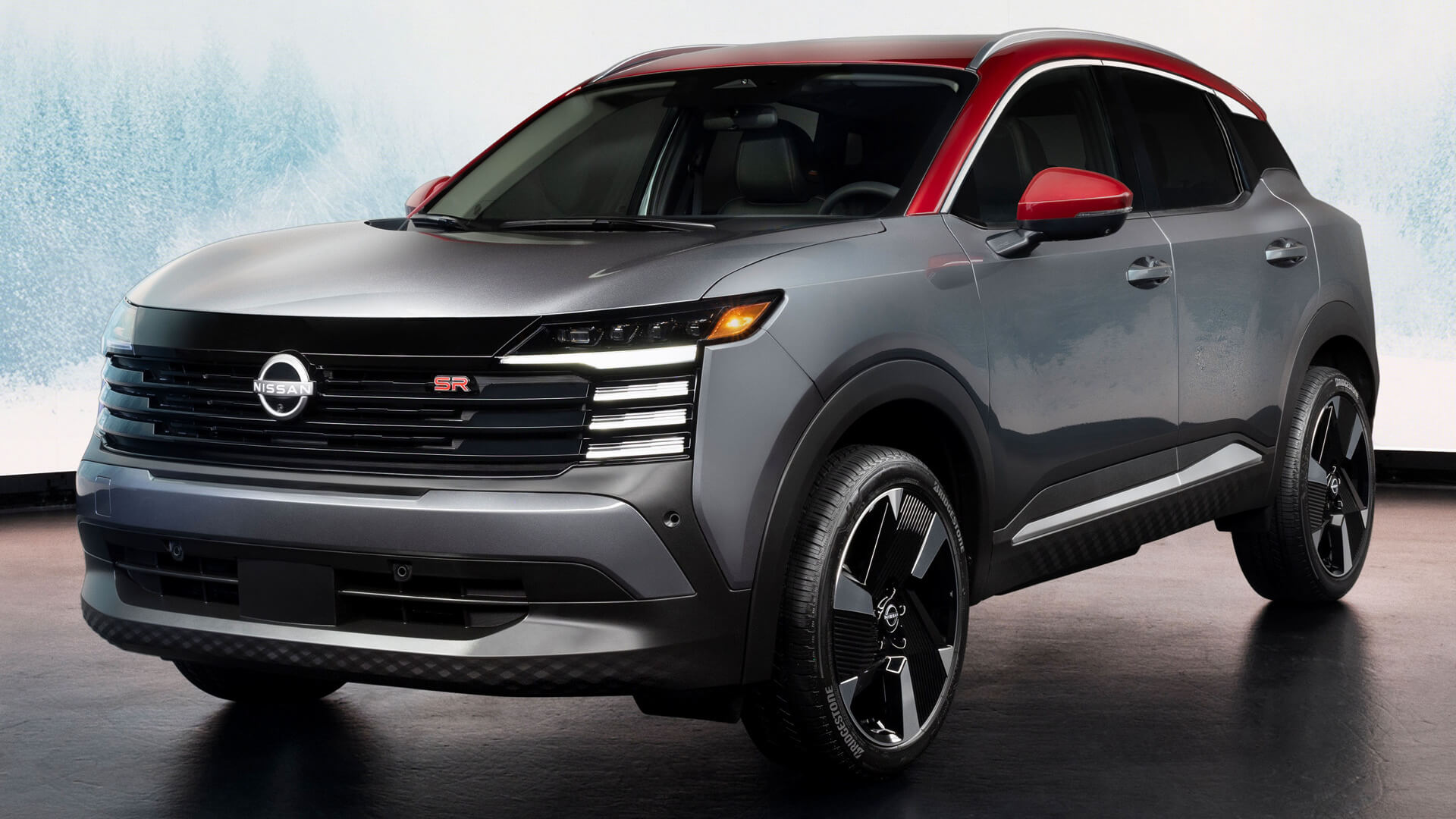 new Nissan Kicks at a car dealership